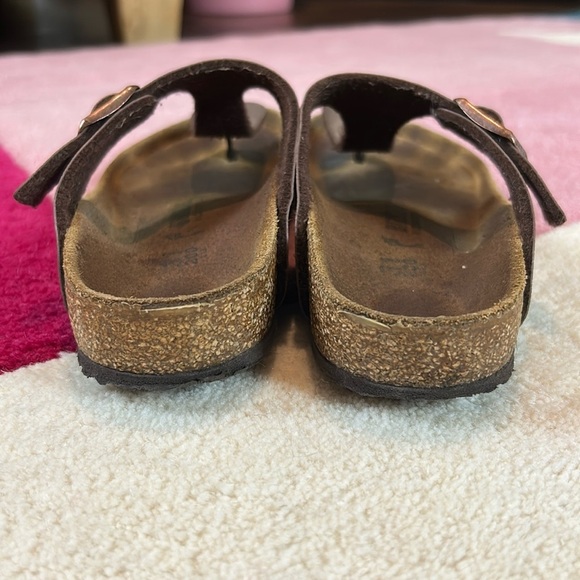 BIRKENSTOCK GIZEH KIDS BIRKO-FLOR Sandals -Mocha - Picture 8 of 17